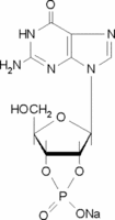Guanosine 2′:3′-cyclic monophosphate sodium salt