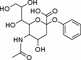 2-O-Phenyl-α-D-N-acetylneuraminic acid