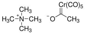 Tetramethylammonium (1-hydroxyethylidene)pentacarbonylchromium