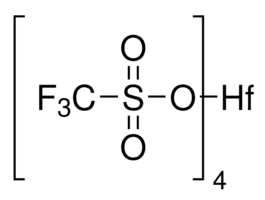 Hafnium(IV) trifluoromethanesulfonate hydrate