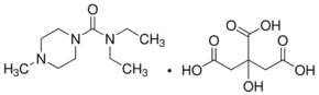 Diethylcarbamazine citrate salt