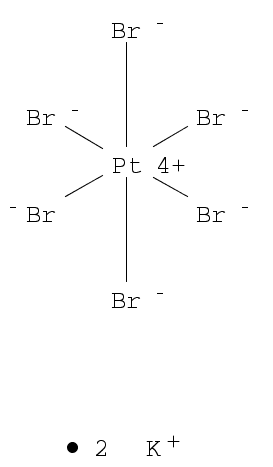 Potassium hexabromoplatinate(IV)