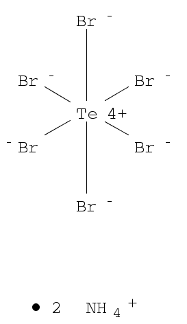 Ammonium hexabromotellurate(IV)