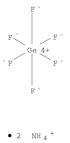Ammonium hexafluorogermanate(IV)