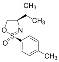 (2R,4R)-(+)-4,5-Dihydro-4-isopropyl-2-(p-tolyl)-1,2λ4,3-oxathiazole 2-oxide