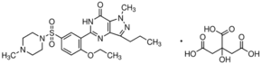 Sildenafil citrate salt