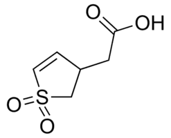 (1,1-Dioxido-2,3-dihydro-3-thienyl)acetic acid
