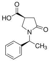 (1′S,3S)-(−)-1-(1′-Phenylethyl)-5-oxopyrrolidine-3-carboxylic acid