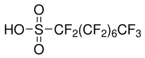 Heptadecafluorooctanesulfonic acid solution