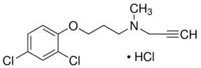 N-Methyl-N-propargyl-3-(2,4-dichlorophenoxy)propylamine hydrochloride