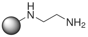 Ethylenediamine, polymer-bound