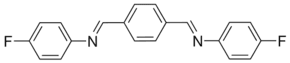N,N′-Terephthalylidene-bis(4-fluoroaniline)