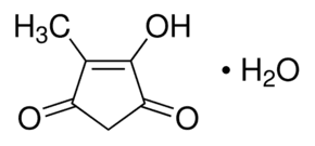 4-Hydroxy-5-methyl-4-cyclopentene-1,3-dione monohydrate