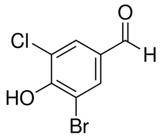 3-Bromo-5-chloro-4-hydroxybenzaldehyde