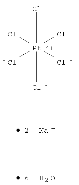 Sodium hexachloroplatinate(IV) hexahydrate