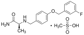 Safinamide mesylate salt