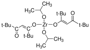 Zirconium(IV) diisopropoxidebis(2,2,6,6-tetramethyl-3,5-heptanedionate)