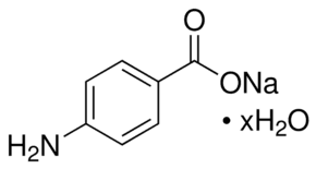 4-Aminobenzoic acid sodium salt hydrate