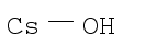 Cesium hydroxide solution