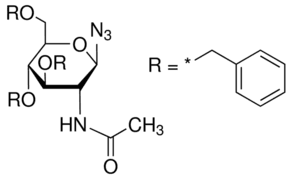 2-Acetamido-3,4,6-tri-O-benzyl-2-deoxy-β-D-glucopyranosyl azide
