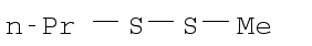 Methyl propyl disulfide