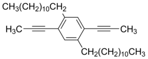 2,5-Didodecyl-1,4-di-1-propynylbenzene
