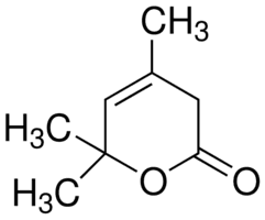 3,6-Dihydro-4,6,6-trimethyl-2H-pyran-2-one