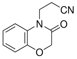 2,3-Dihydro-3-oxo-4H-1,4-benzoxazine-4-propionitrile