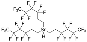 Tris(3,3,4,4,5,5,6,6,6-nonafluorohexyl)tin hydride