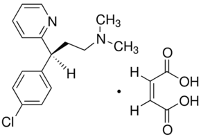 S-(+)-Chlorpheniramine maleate salt