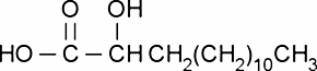 2-Hydroxytetradecanoic acid