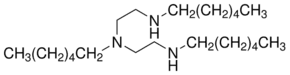 N,N′,N′′-Trihexyldiethylenetriamine