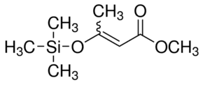 Methyl 3-(trimethylsilyloxy)crotonate, mixture of cis and trans
