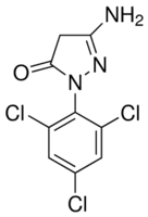 3-Amino-1-(2,4,6-trichlorophenyl)-2-pyrazolin-5-one