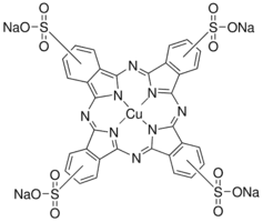 Copper(II) phthalocyanine-tetrasulfonic acid tetrasodium salt