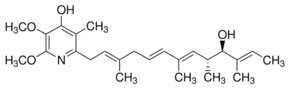 Piericidin A from Streptomyces mobaraensis