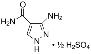 3-Amino-4-pyrazolecarboxamide hemisulfate salt