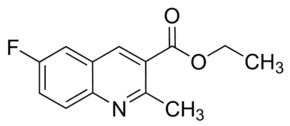 6-Fluoro-2-methylquinoline-3-carboxylic acid ethyl ester