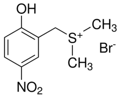 Dimethyl(2-hydroxy-5-nitrobenzyl)sulfonium bromide