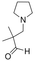 2,2-Dimethyl-3-(1-pyrrolidinyl)propanal