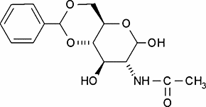 2-Acetamido-4,6-O-benzylidene-2-deoxy-D-glucopyranose Mixed anomers