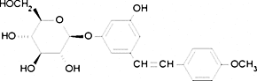 Deoxyrhapontin from rhubarb root