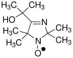 4-(1-Hydroxy-1-methylethyl)-2,2,5,5-tetramethyl-3-imidazolinium-1-yloxy, free radical