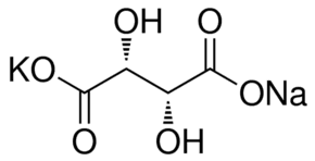 Potassium sodium tartrate solution