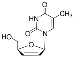 2′,3′-Didehydro-3′-deoxythymidine