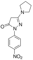 1-(4-Nitrophenyl)-3-pyrrolidino-2-pyrazolin-5-one