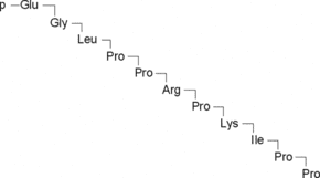 Bradykinin potentiator B