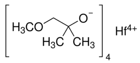 Tetrakis(1-methoxy-2-methyl-2-propoxy)hafnium(IV)