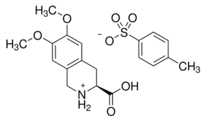 (S)-(−)-1,2,3,4-Tetrahydro-6,7-dimethoxy-3-isoquinolinecarboxylic acid p-toluenesulfonic acid salt