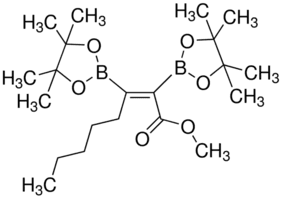 Methyl (Z)-oct-2-enoate-2,3-diboronic acid bis(pinacol) ester